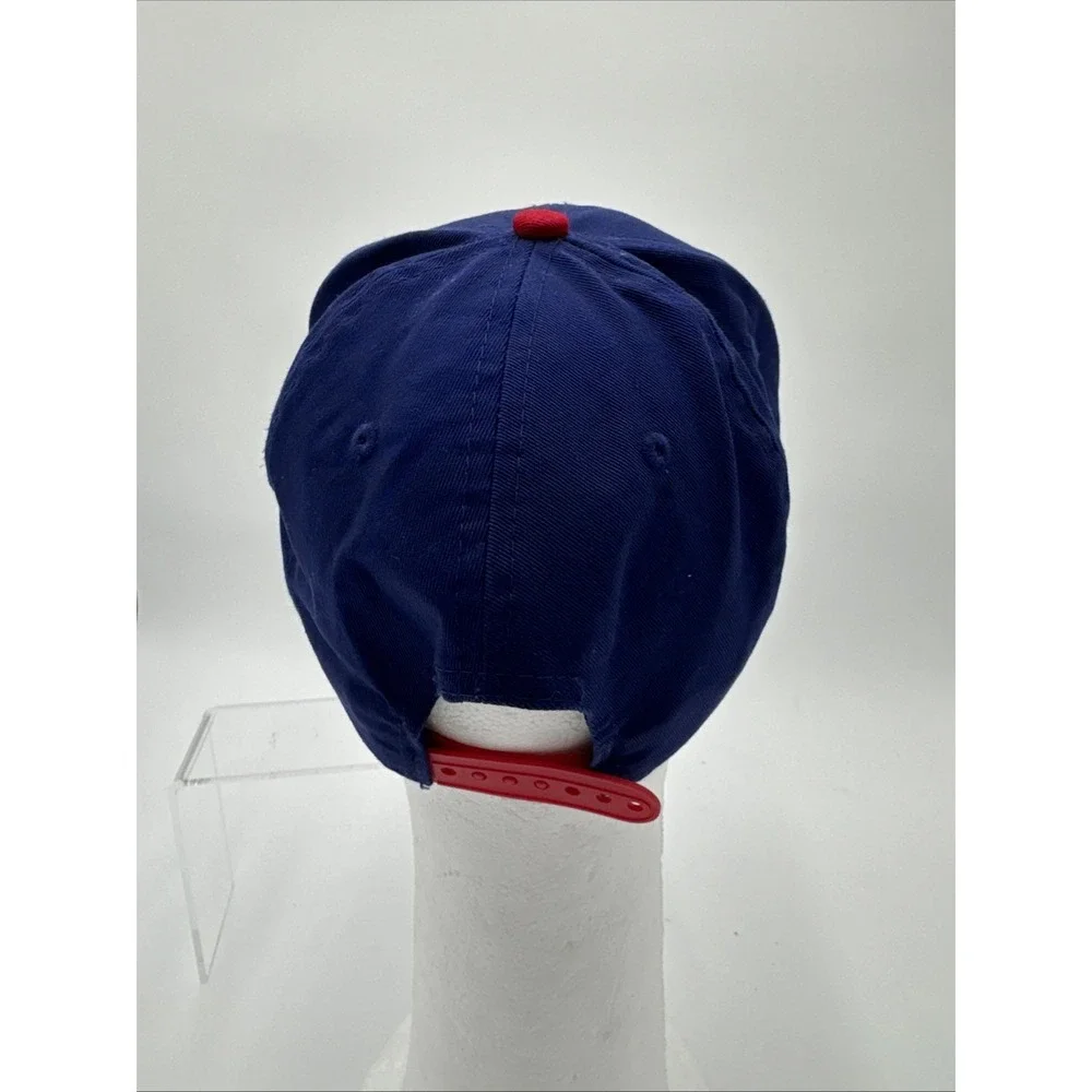 Texas Rangers Hat Cap Snapback Blue New Era 9Fifty Spell‎ Out Logo MLB